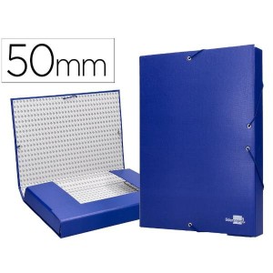Faltblatt Liderpapel PY51 Blau