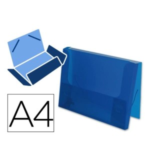 Faltblatt Liderpapel SS22 A4 Blau