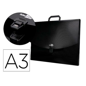 Faltblatt Liderpapel SS26 Schwarz A3
