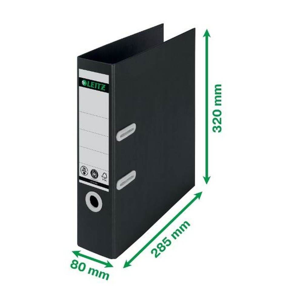 Ringbuch Leitz Schwarz A4