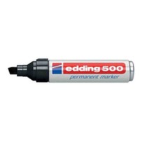 Marqueur permanent Edding 500-01 Noir 200 Pièces (3 Unités) (10 Unités)
