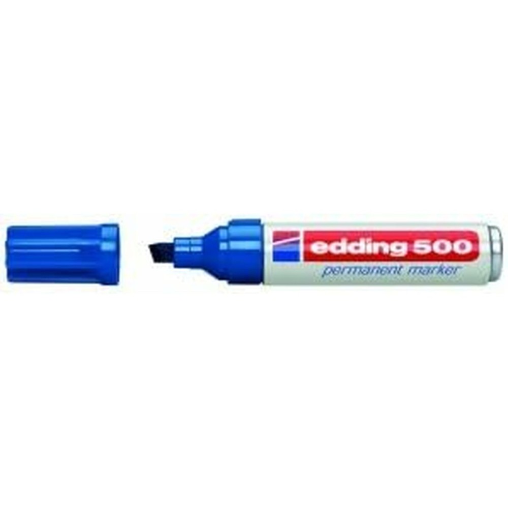 Dauermarker Edding 500-01 Schwarz 200 Stücke (3 Stück) (10 Stück)