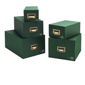 Armoire de classement rechargeable Liderpapel TV05 Vert Tissu