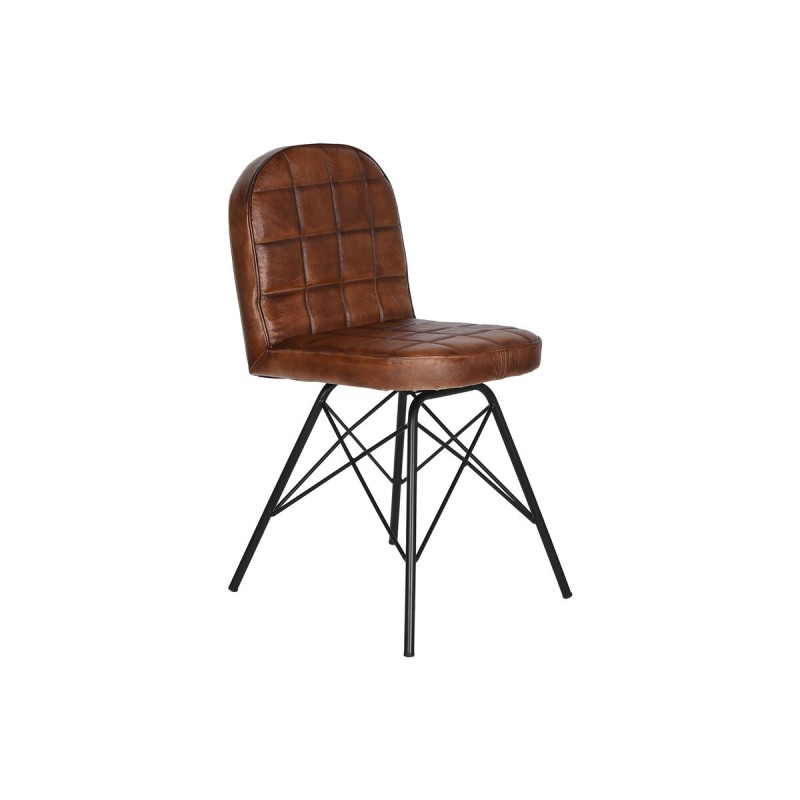 Dining Chair Home ESPRIT Brown Black 51 x 51 x 89 cm