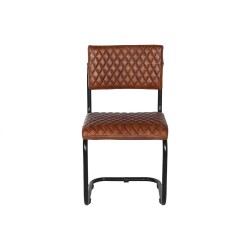 Chair Home ESPRIT Brown Black 47 x 50 x 88 cm