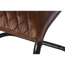 Chaise Home ESPRIT Marron Noir 47 x 50 x 88 cm