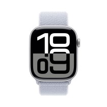 Montre intelligente Apple Watch 10 1,81" Bleu Argenté 46 mm