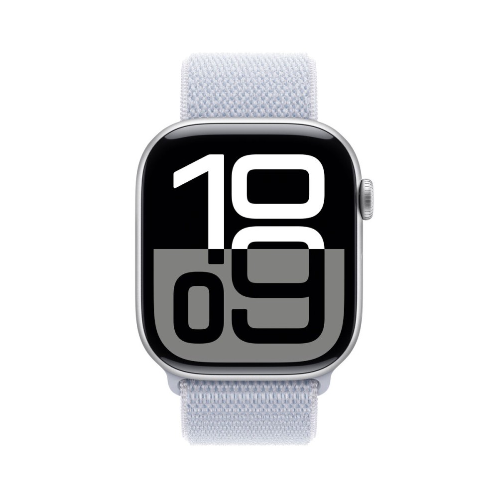 Montre intelligente Apple Watch 10 1,81" Bleu Argenté 46 mm