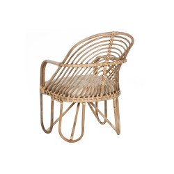 Havestol Home ESPRIT Bambus Rattan 58 x 61 x 87 cm