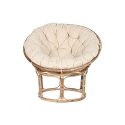 Garden chair Home ESPRIT Bamboo Rattan 91 x 65 x 81 cm