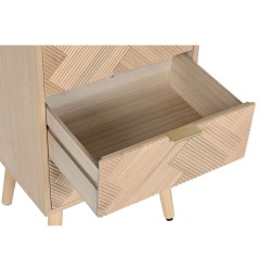 Schubladenschrank Home ESPRIT natürlich Paulonia-Holz Holz MDF 42 x 34 x 101 cm