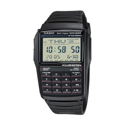 Montre Homme Casio DATABANK CALCULATOR Noir Gris