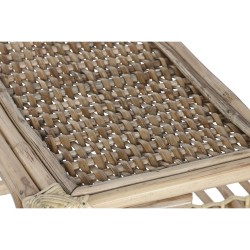 Centre Table Home ESPRIT Natural Bamboo Rattan 76 x 46 x 40 cm