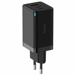 Chargeur mural Baseus GaN5 Pro 3 65 W Noir (1 Unité)