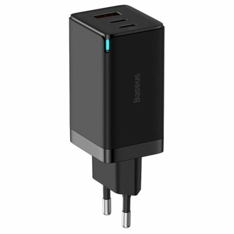 Wandladegerät Baseus GaN5 Pro 3 65 W Schwarz (1 Stück)