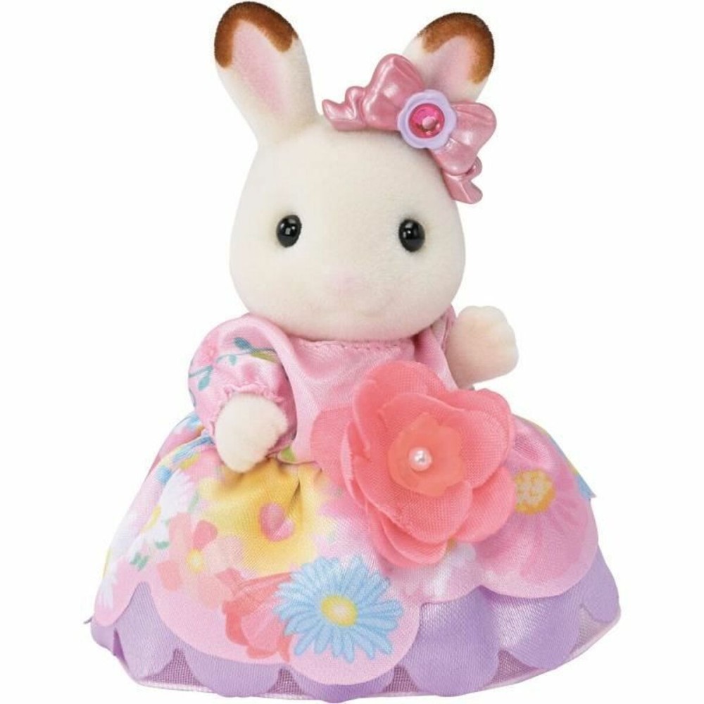 Personnage articulé Sylvanian Families Princesas con vestidos de flores Princesse