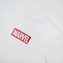 Herren Kurzarm-T-Shirt Marvel Weiß