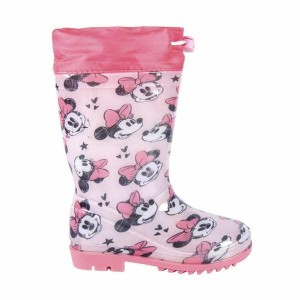 Bottes en Caoutchouc pour Enfants Minnie Mouse Rose