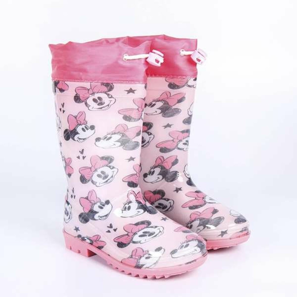 Bottes en Caoutchouc pour Enfants Minnie Mouse Rose