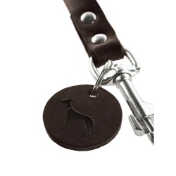 Dog Lead Hunter Brown 2 m Adjustable Leather