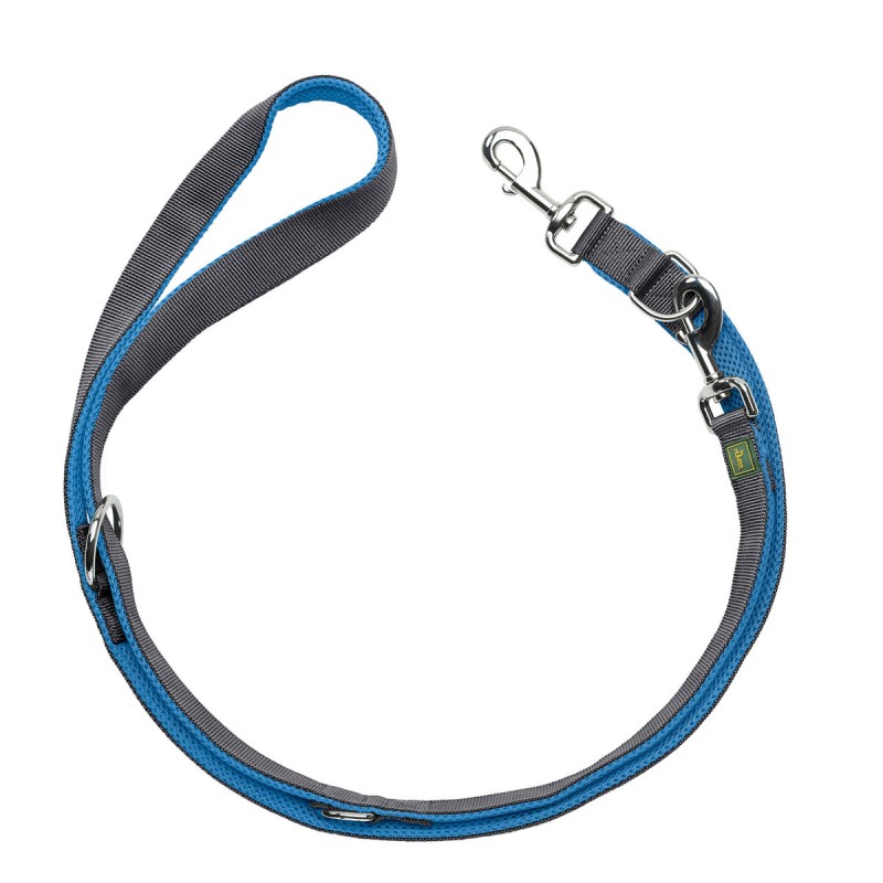 Laisse pour Chien Hunter Maldon Bleu 2 m Réglable