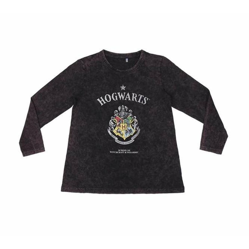 Langarm T-Shirt für Kinder Harry Potter Dunkelgrau 10 Jahre