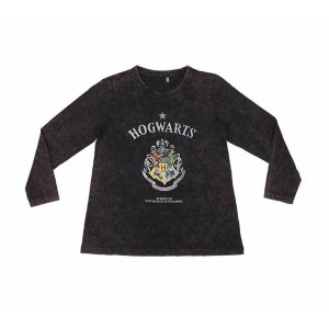 Langarm T-Shirt für Kinder Harry Potter Dunkelgrau 10 Jahre