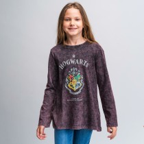 Langarm T-Shirt für Kinder Harry Potter Dunkelgrau 10 Jahre