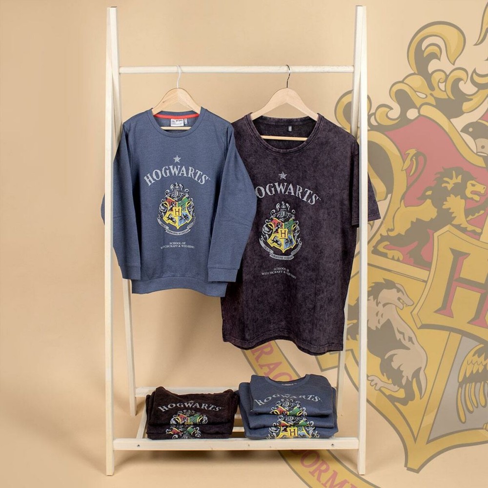 Langarm T-Shirt für Kinder Harry Potter Dunkelgrau 10 Jahre