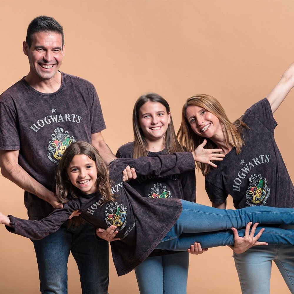 Langarm T-Shirt für Kinder Harry Potter Dunkelgrau 10 Jahre
