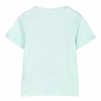 Kurzarm-T-Shirt für Kinder Stitch grün türkis