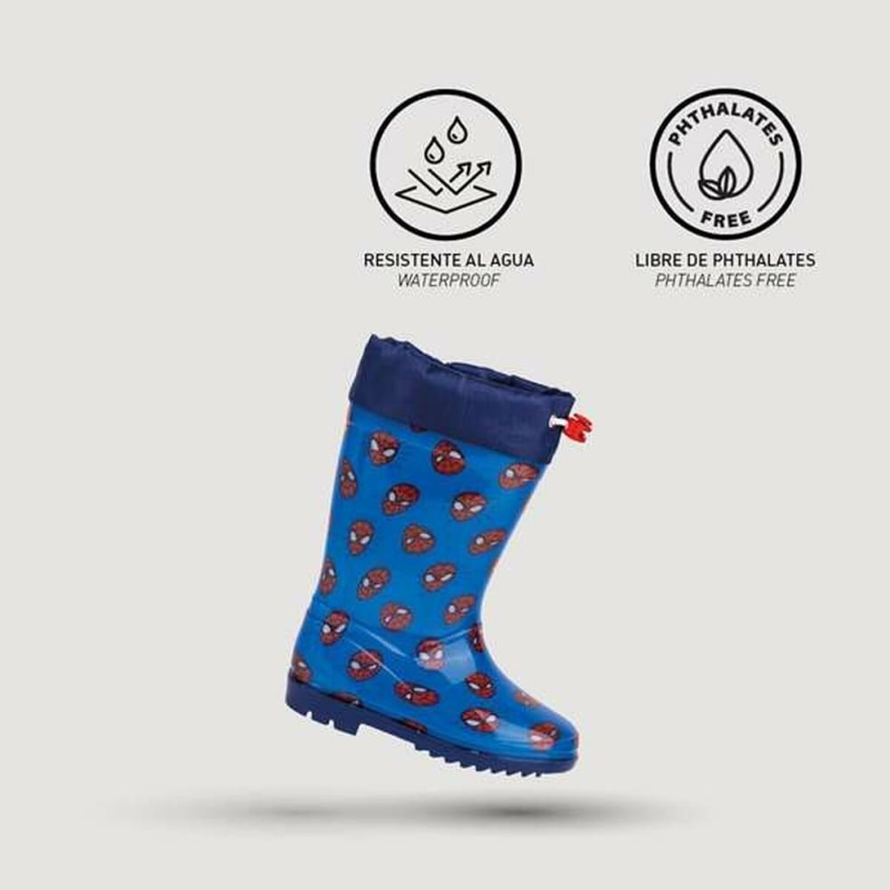 Bottes en Caoutchouc pour Enfants Spider-Man