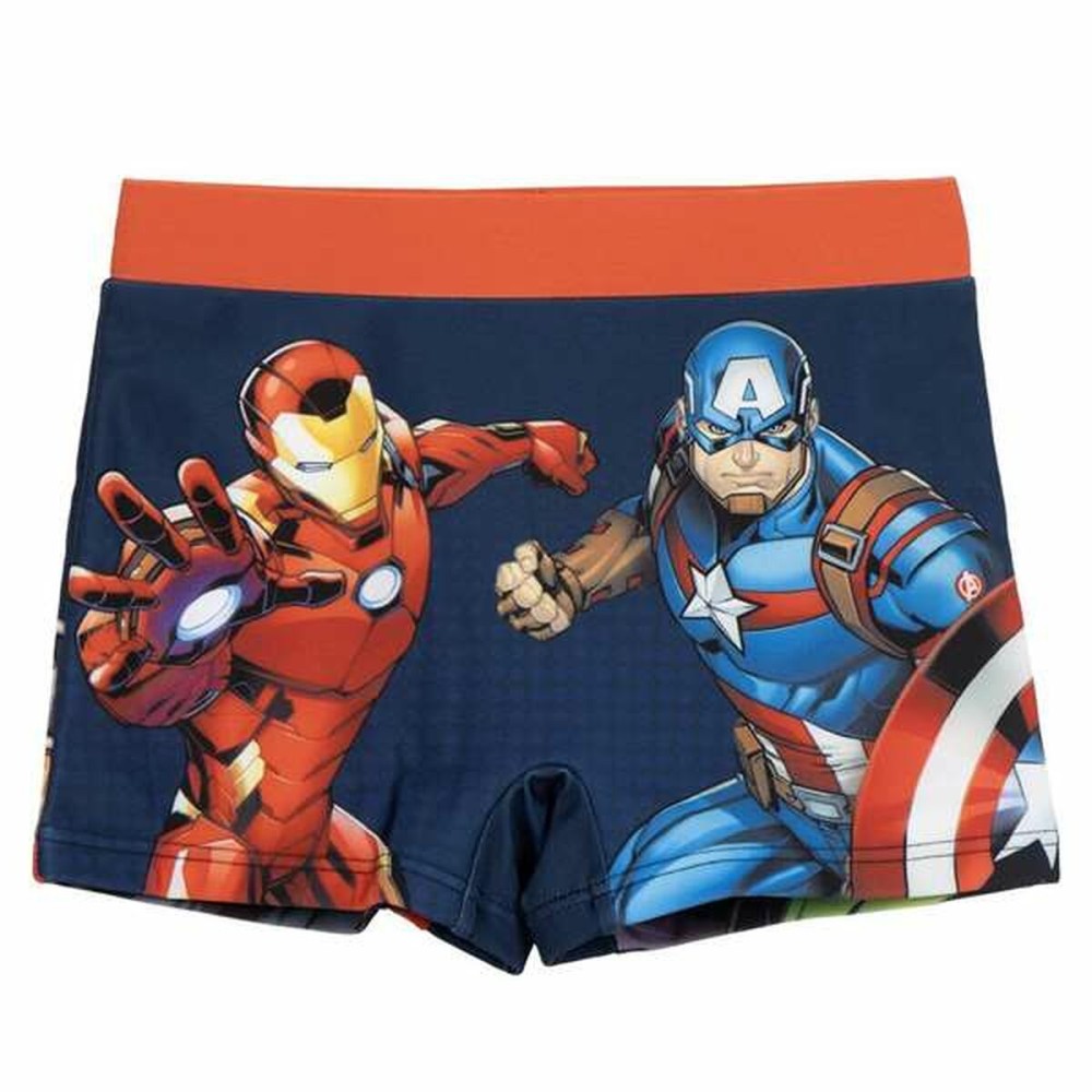 Jungen Badehose The Avengers Dunkelblau