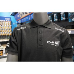 Kurzarm Poloshirt Sparco Koma Tools 02415nrgs