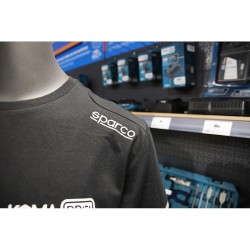 Unisex Kurzarm-T-Shirt Sparco Koma Tools 02416nrgs