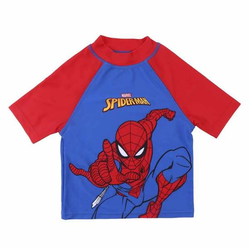Bade-T-Shirt Spider-Man Dunkelblau