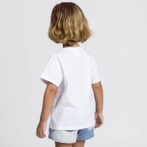 Kurzarm-T-Shirt für Kinder Frozen Weiß