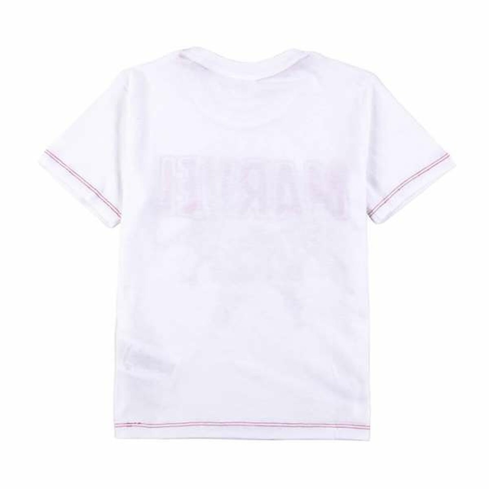 Children’s Short Sleeve T-Shirt Marvel White