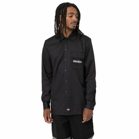 Men’s Long Sleeve Shirt Dickies Wichita Black