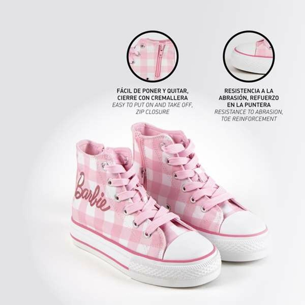Sports Shoes for Kids Barbie Light Pink