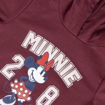 Robe Minnie Mouse Rouge foncé Fille