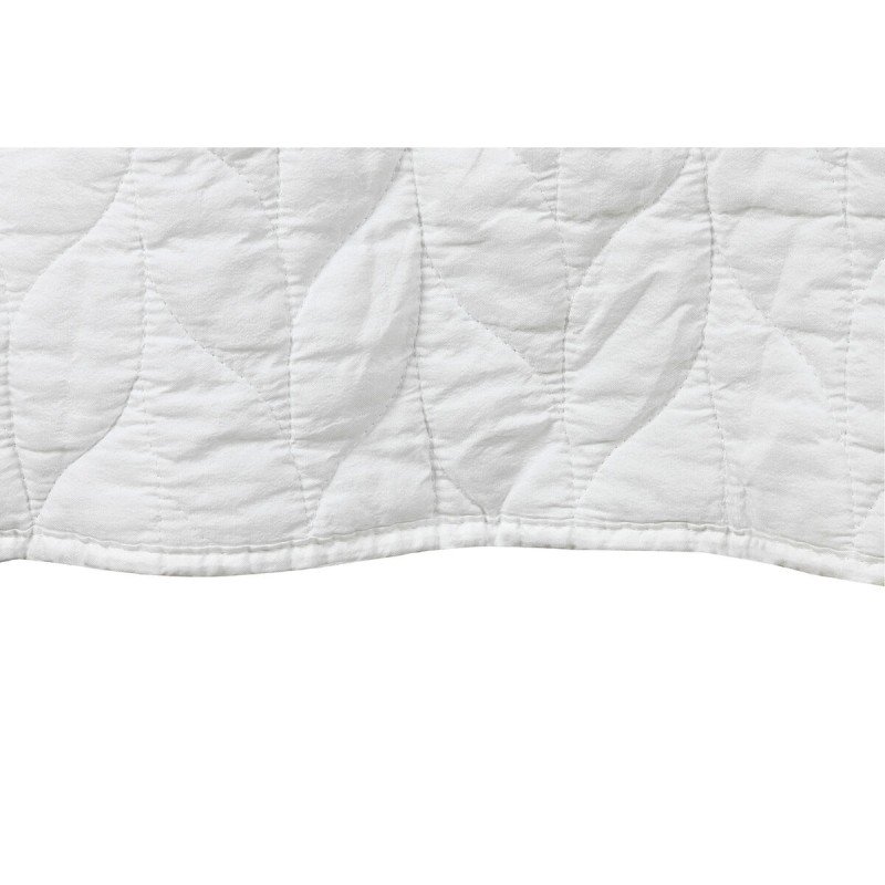 Bedspread (quilt) Home ESPRIT White 180 x 260 cm