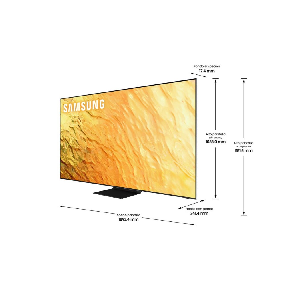 Smart TV Samsung 75QN800B 75" QLED 4K Ultra HD 8K Ultra HD