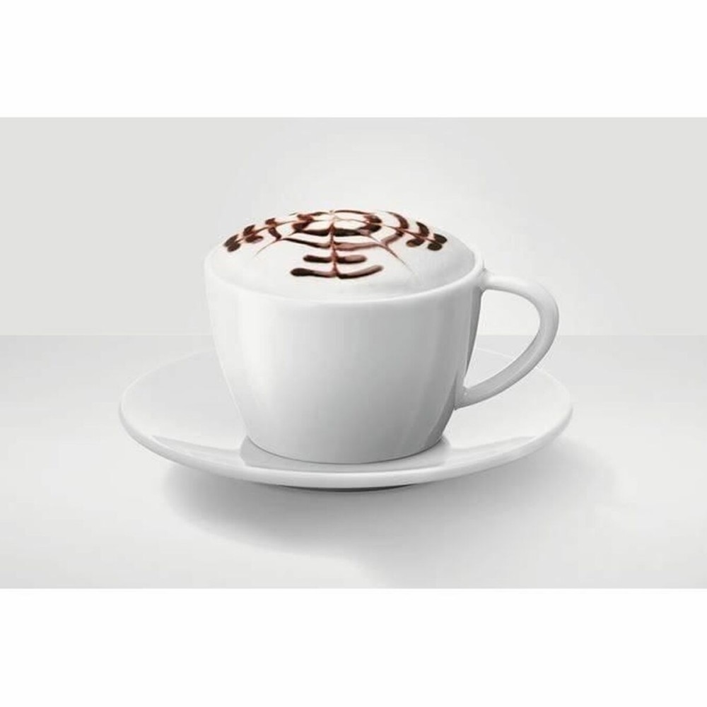 Satz von 2 Kaffeetassen Jura Cappucino 170 ml Weiß Porzellan 2 Stücke (2 Stück)