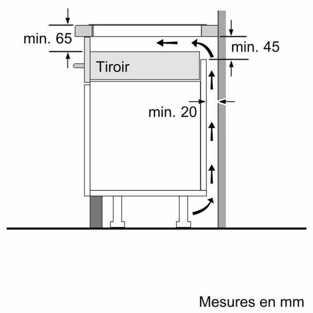 Plaque à Induction BOSCH PUC611AA5E 60 cm 4600 W
