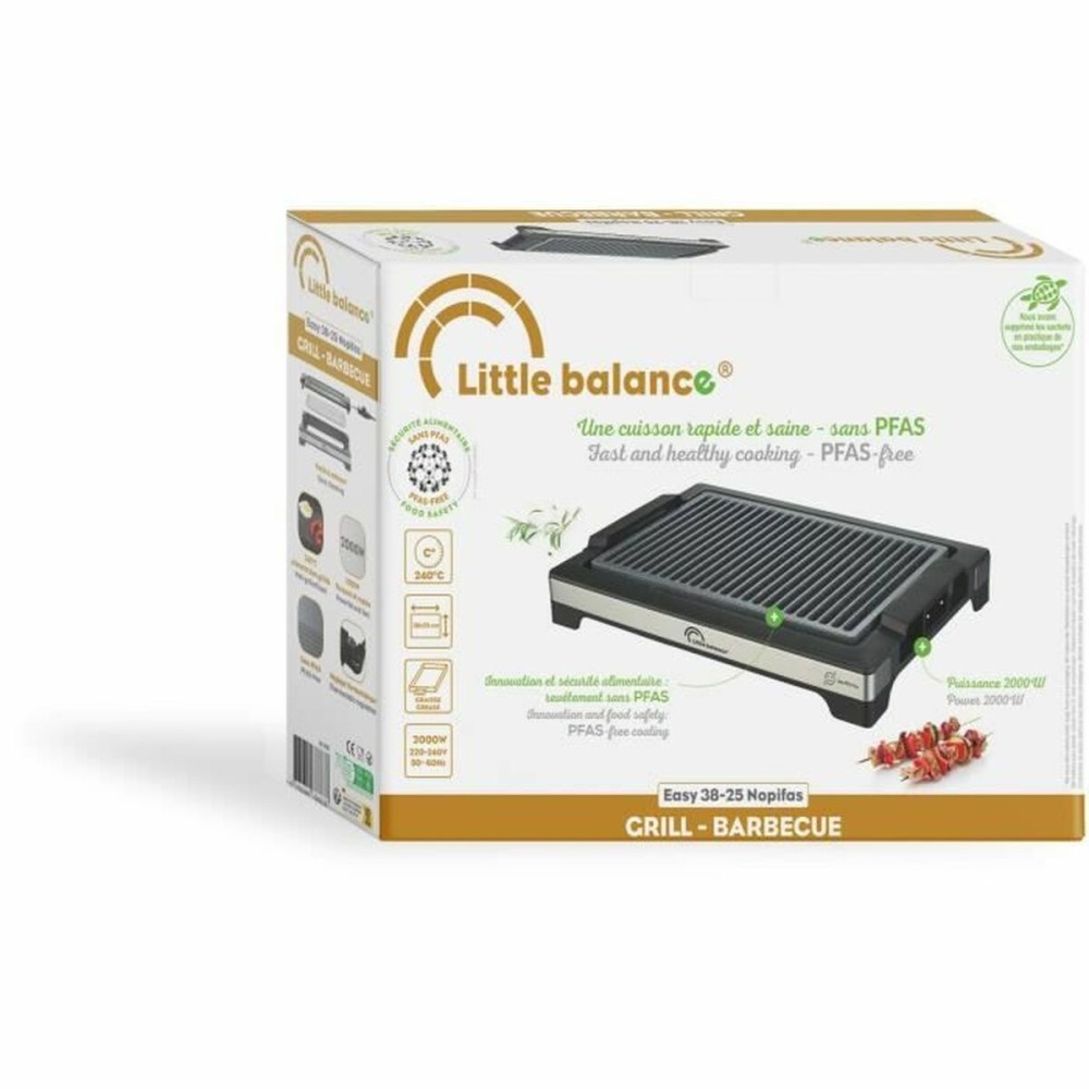 Grill Tragbarer Little Balance Easy Nopifas Metall Kunststoff