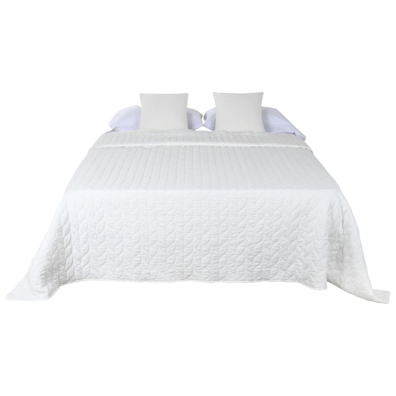 Bedspread (quilt) Home ESPRIT White 240 x 260 cm