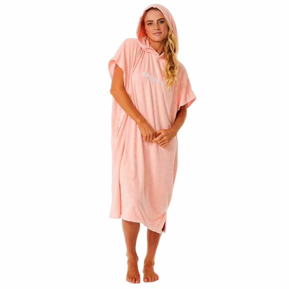 Poncho-Towel with Hood Rip Curl Classic Surf Salmon