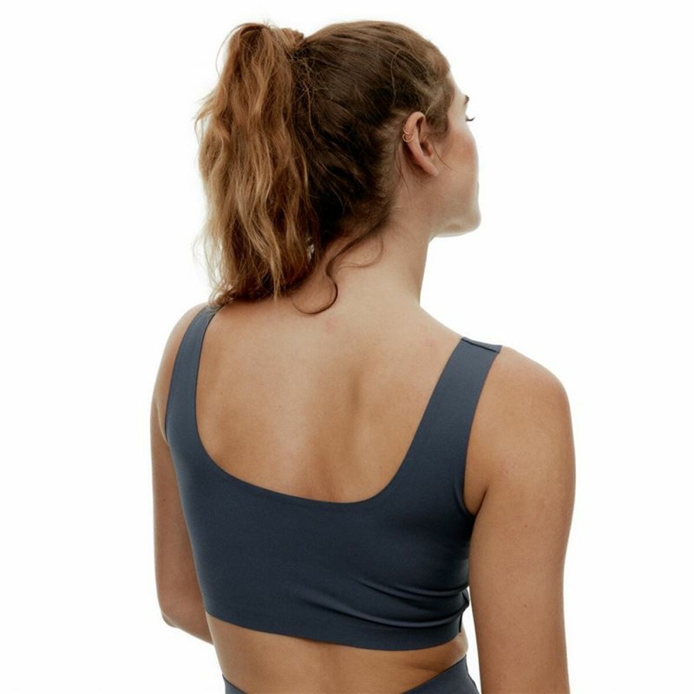 Sporttop für Frauen Black Limba LGONGR Dunkelgrau