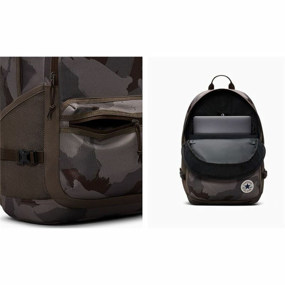 Sac à dos Casual Converse Straight Edge Vert militaire Camouflage